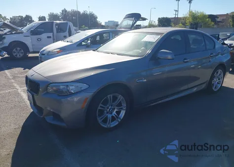 2012 BMW 528I z USA, uszkodzony, nr VIN WBAXG5C50CDX01601